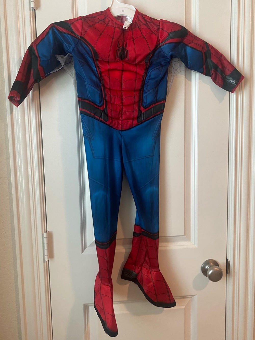 Kids Red & Blue Superhero Spider Suit Costume
